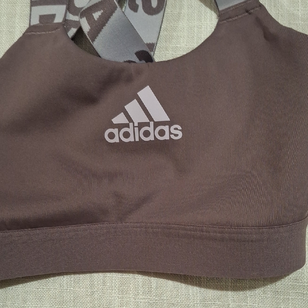 Adidas Lavender Cross-Back Sports Bra - Picture 7 of 7